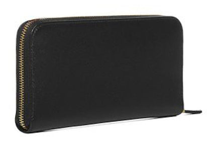 Prada Zip Around Wallet Large Black