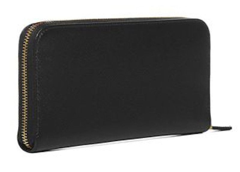 Prada Zip Around Wallet Large Black