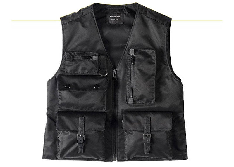 Prada x Grcic Nylon Fishing Vest Black