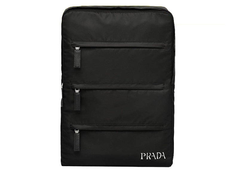 Prada x Rem Koolhaas Nylon Backpack Black