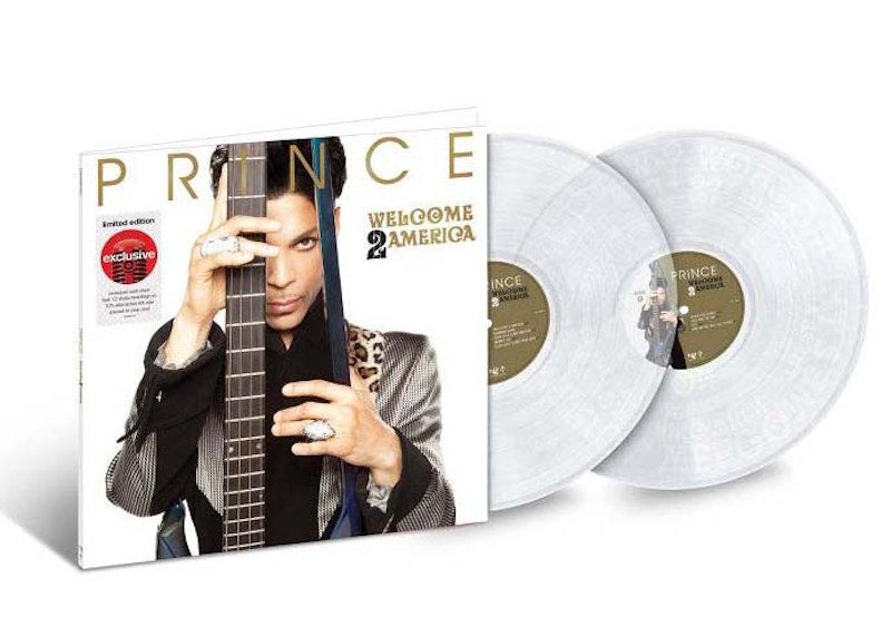 Prince Welcome 2 America Target Exclusive 2XLP Vinyl Clear