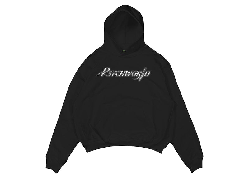 Psychworld x Lancey Foux Chrome Hoodie Black