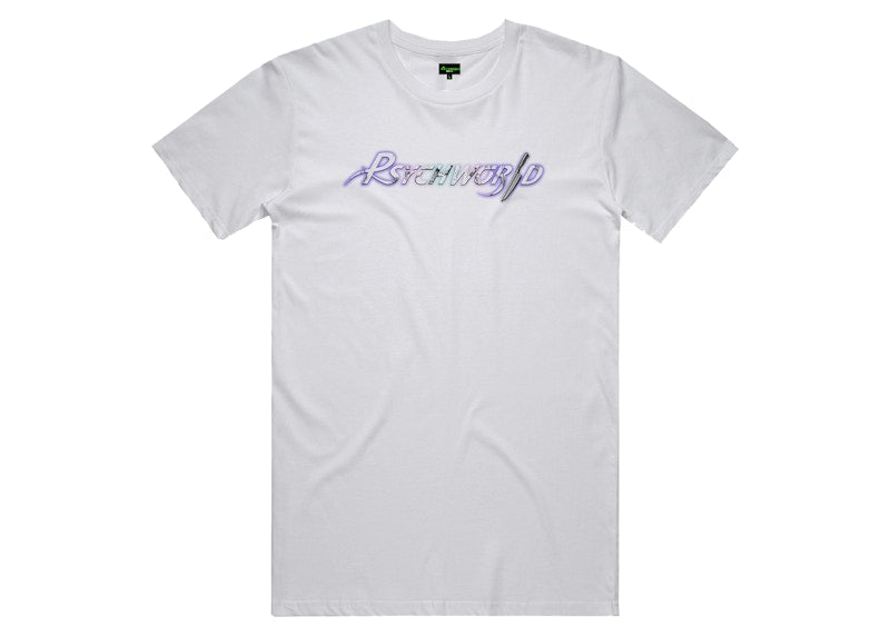 Psychworld x Lancey Foux Marble T-shirt White