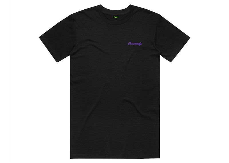 Psychworld x Lancey Foux Mini Logo T-shirt Black
