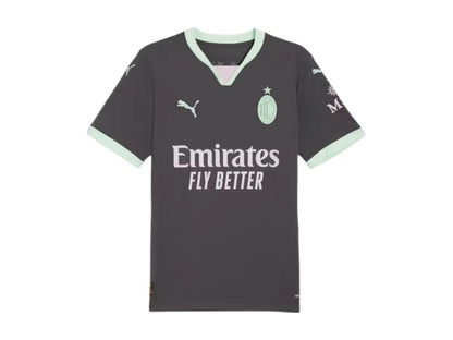 Puma AC Milan 24/25 Replica Third Jersey Shadow Gray/Fresh Mint