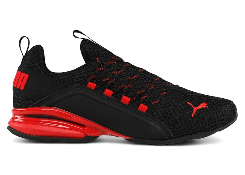 Puma Axelion Spark Black High Risk Red