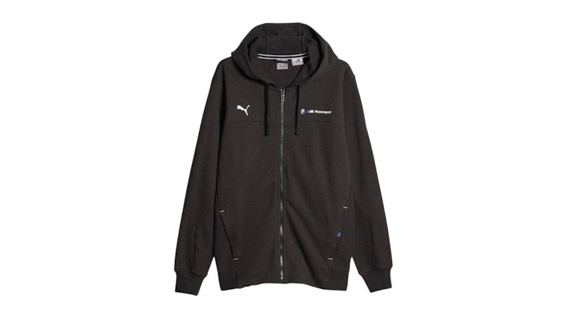 Puma BMW MMS Full Zip Hoodie Black