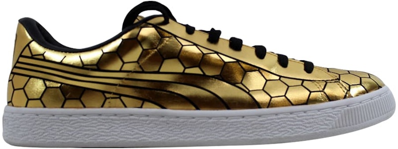 Puma Basket Classic Metallic Gold