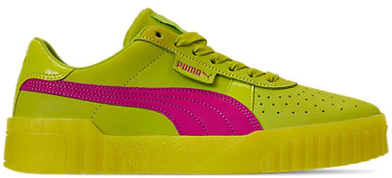 Puma Cali 90s Lime Punch Fuchsia Purple (Women's)