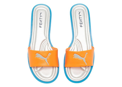 Puma Cat Cleat Sandals Fenty Rickie Orange Racing Blue (Women's)