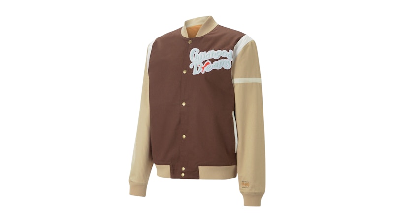Puma Childhood Dreams Button Up Jacket Dusty Green
