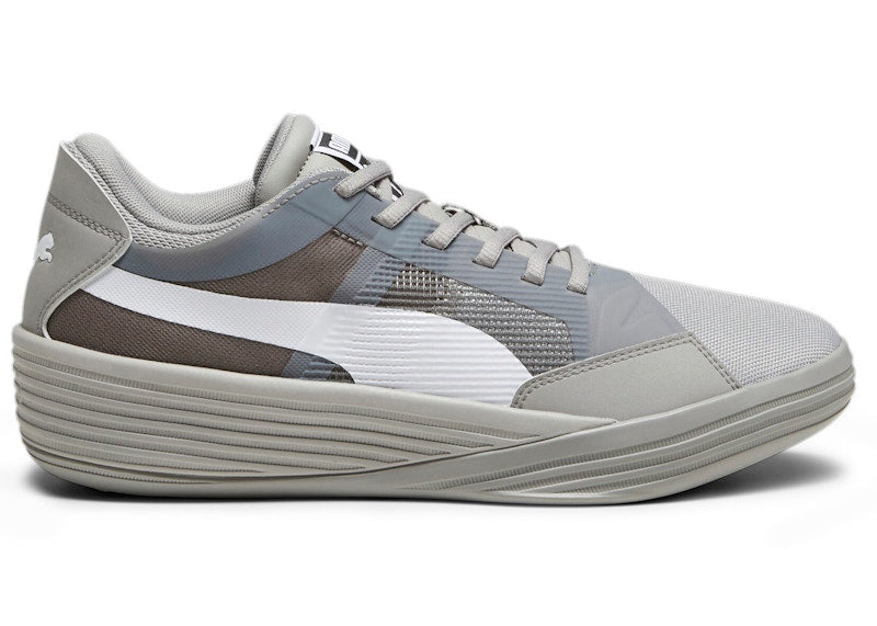 Puma Clyde All-Pro Team Concrete Gray Puma White