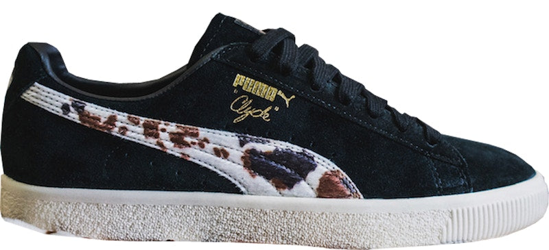 Puma Clyde Packer Shoes Cow Suit Black
