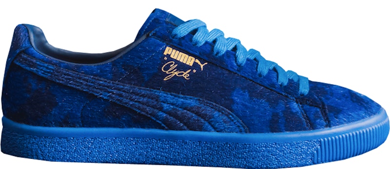 Puma Clyde Star Packer Shoes Cow Suit Blue