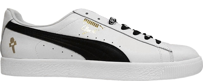 Puma Clyde WWE Undertaker White