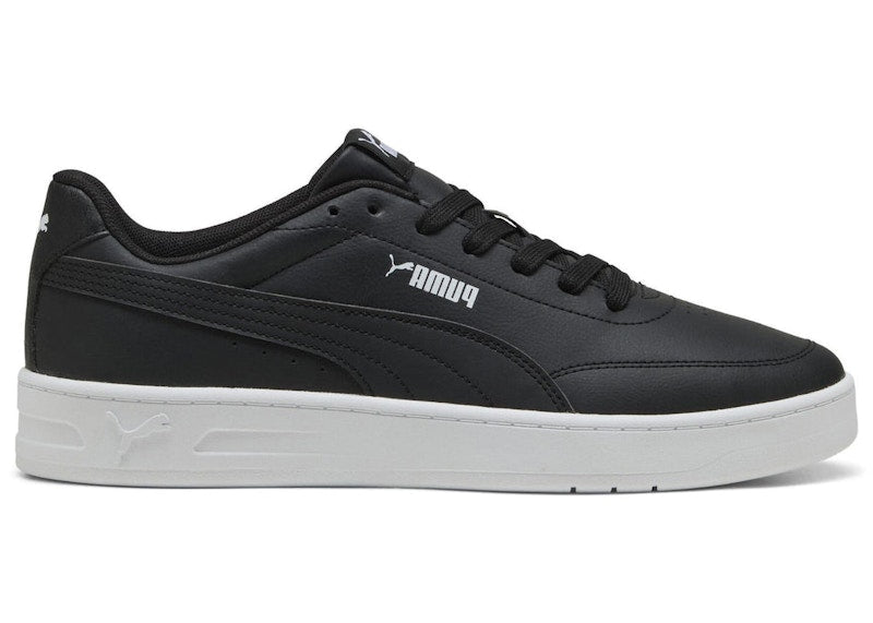 Puma Court Classic Clean Black White Midsole