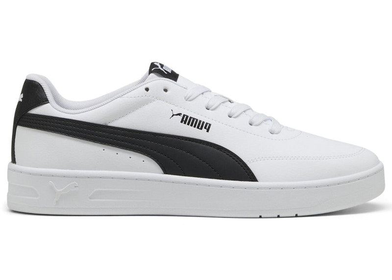 Puma Court Classic Clean White Black