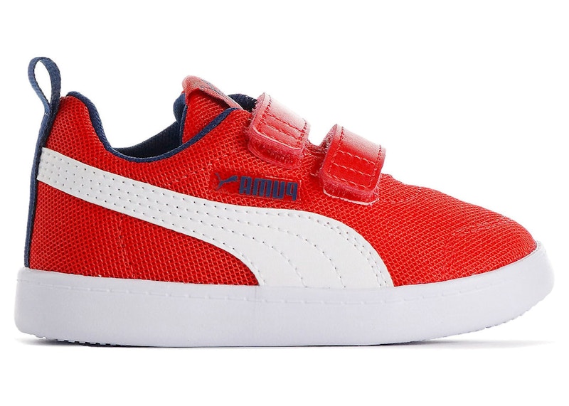 Puma Courtflex V2 Mesh V Red White Navy (TD)