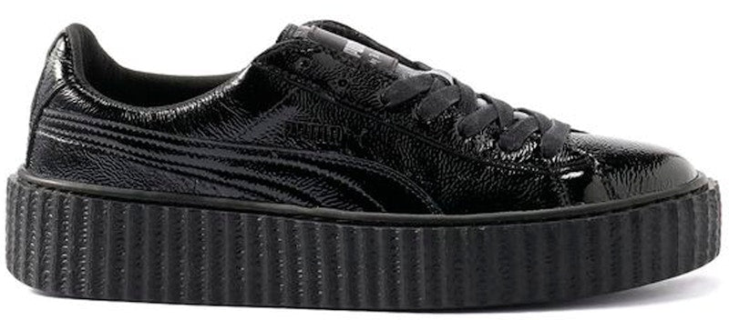 Puma Creeper Rihanna Fenty Cracked Leather Black