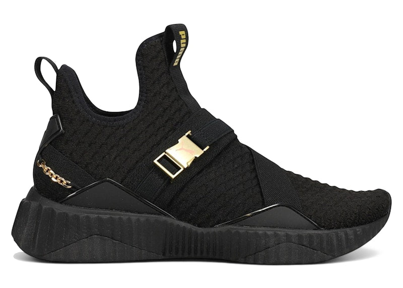 Puma Defy Mid Black Gold (Women's)