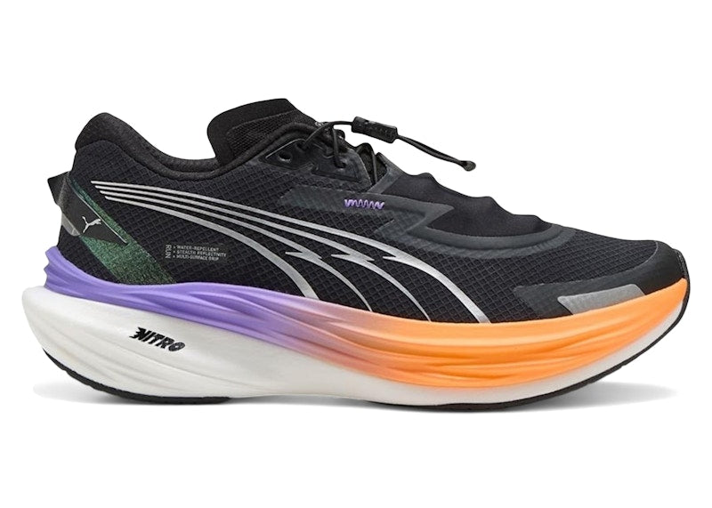 Puma Deviate Nitro 3 WTR+ Black Dark Amethyst (Women's)