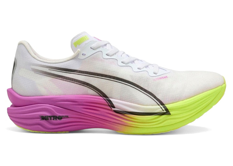 Puma Deviate Nitro Elite 3 White Pure Magenta