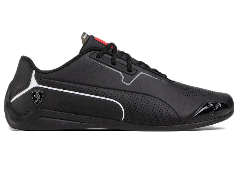 Puma Drift Cat 8 Ferrari Black White Patent