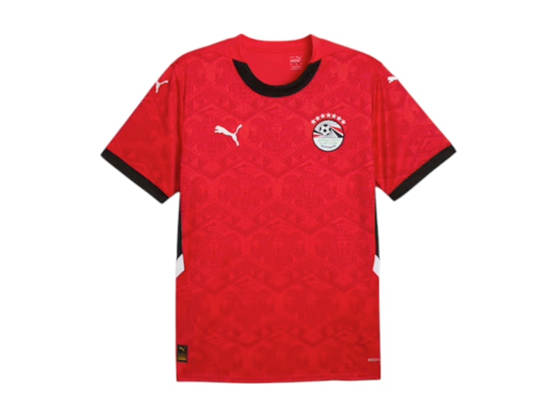 Puma Egypt 2025 Home Jersey Red/Black