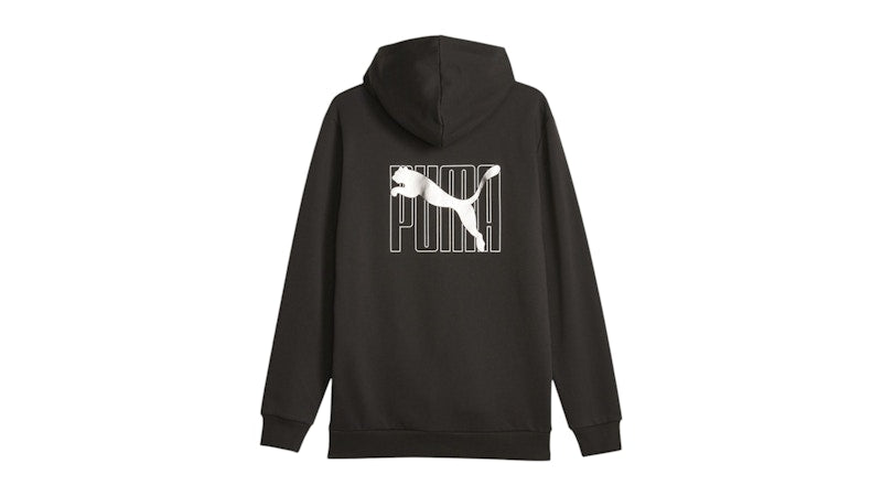 Puma Essentials Logo Lab Full Zip Hoodie Black