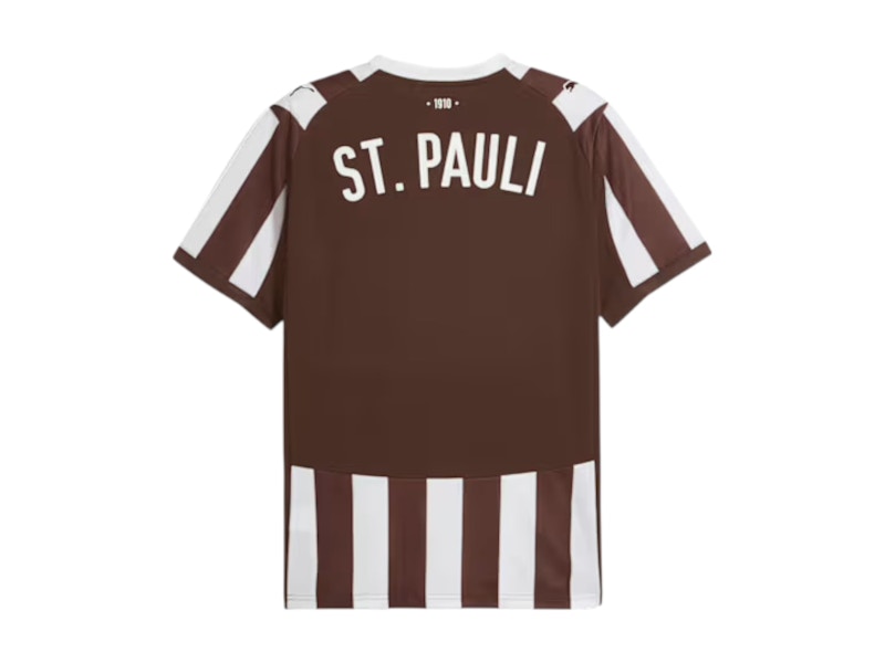 Puma FC St. Pauli '25/'26 Home Jersey Espresso Brown/White