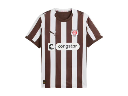 Puma FC St. Pauli '25/'26 Home Jersey Espresso Brown/White