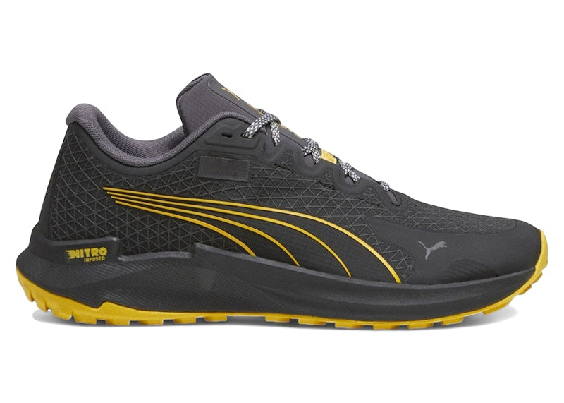 Puma Fast-Trac Nitro Gore-Tex Seasons Black Yellow Sizzle