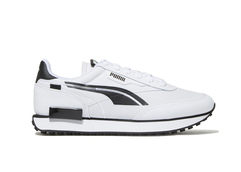 Puma Future Rider Twofold White Black (GS)
