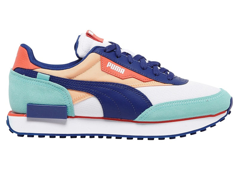 Puma Future Rider White Elektro Blue Peach