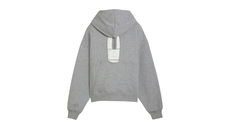 Puma H.P. Half Zip Hoodie Medium Gray Heather
