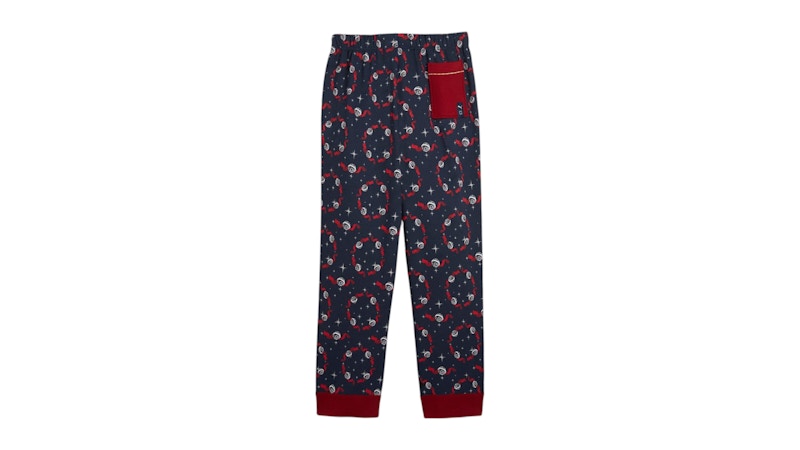 Puma Hoops X Polar Express Pj Pants Club Navy/Intense Red/AOP