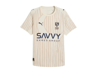 Puma KidSuper Al-Hilal Saudi FC Authentic Jersey Alpine Snow/Club Navy