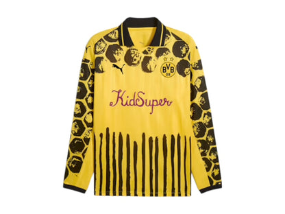 Puma KidSuper Borussia Dortmund Jersey Faster Yellow/Black