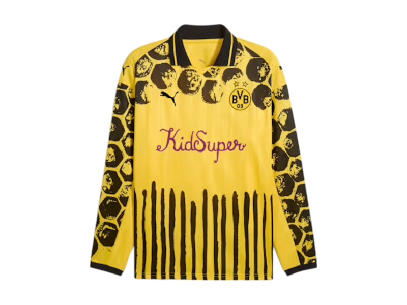 Puma KidSuper Borussia Dortmund Jersey Faster Yellow/Black