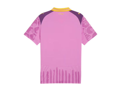 Puma KidSuper Borussia Dortmund Replica Jersey Mauve Pop/Faster Yellow