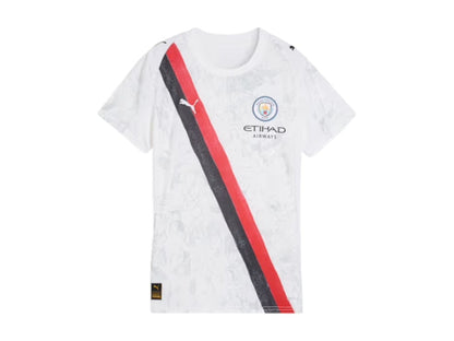 Puma KidSuper Women's Manchester City Replica Jersey White/Black