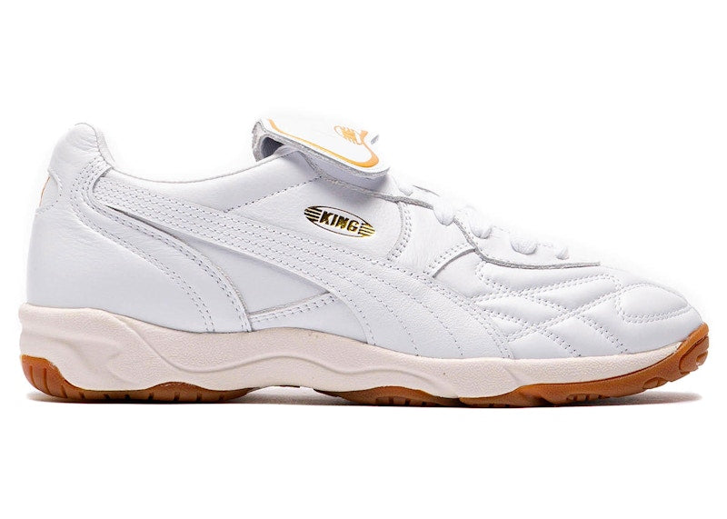 Puma King Indoor White Frosted Ivory