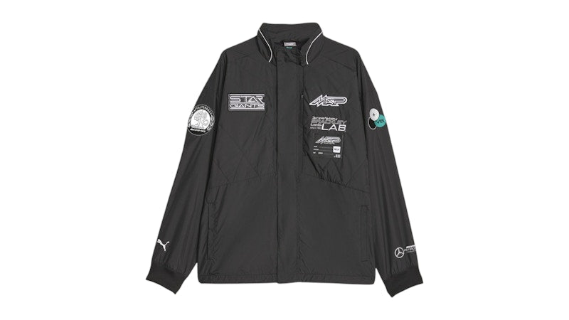 Puma Mapf1 Garage Crew Full Zip Jacket Black