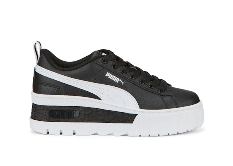 Puma Mayze Wedge NP Black White Black (Women's)