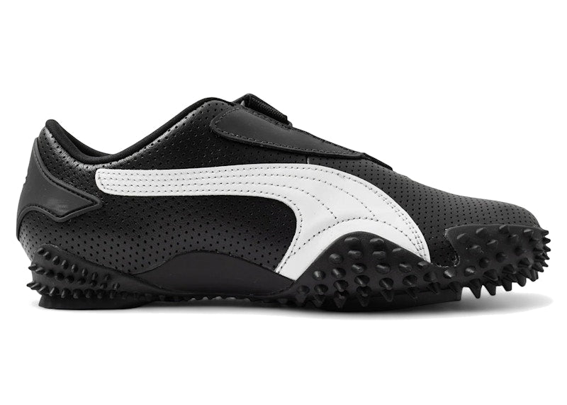 Puma Mostro Perforated Leather Black White (Women's)