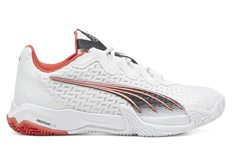 Puma Nova Elite White Active Red