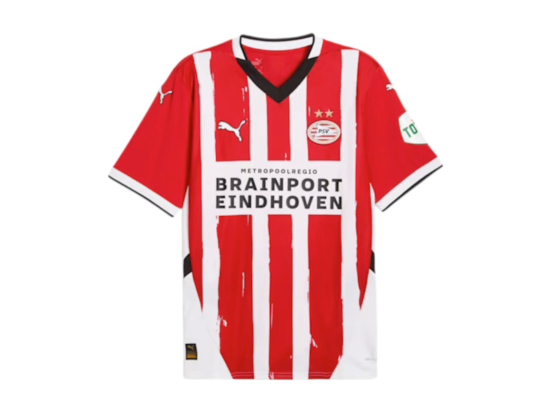 Puma PSV Eindhoven 24/25 Home Replica Jersey For All Time Red/White