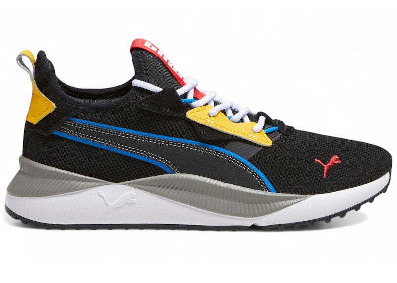 Puma Pacer Future Street WIP Black Yellow Sizzle (Women's)