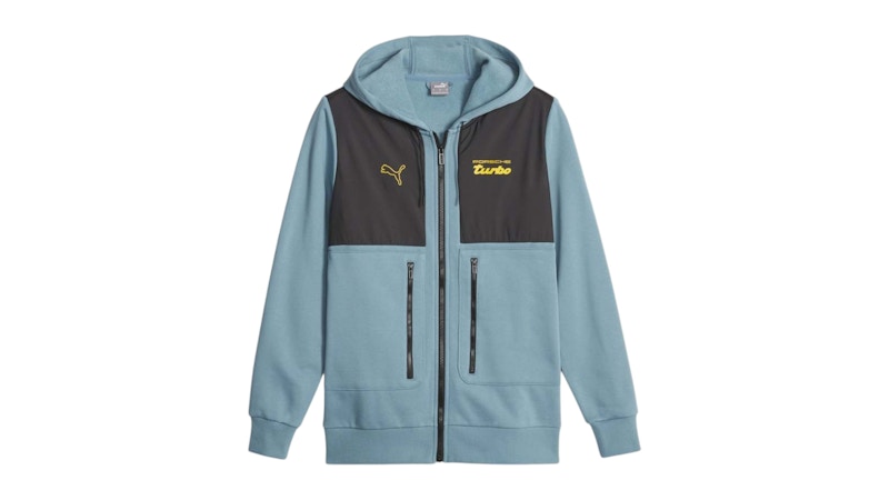 Puma Porsche Legacy Hooded Sweat Full Zip Jacket Bold Blue