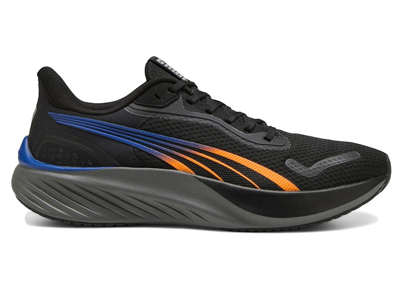 Puma Pounce Lite Black Vivid Blue Heat